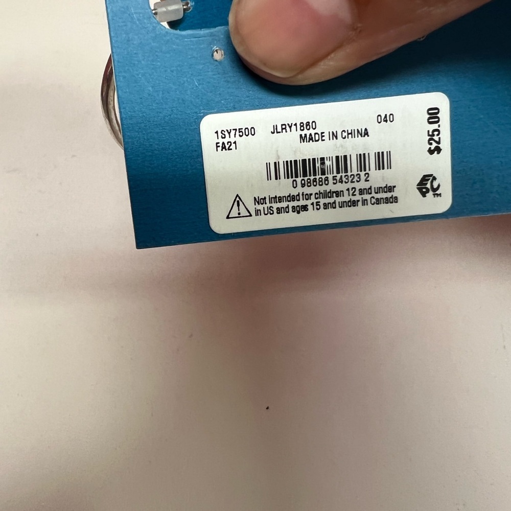 New Lucky Brand Turquoise hoops - Picture 2 of 2